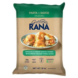 Rana Spinach & Cheese Ravioli Pasta + Sauce Pairing 19 oz