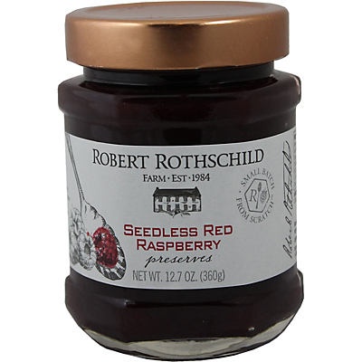 slide 1 of 1, Robert Rothschild Farm Seedless Raspberry Preserves, 12.7 oz