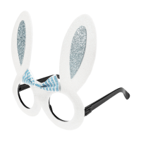 slide 3 of 17, Meijer Corporate Seasonal Easter Bunny Novelty Glasses, 1 ct