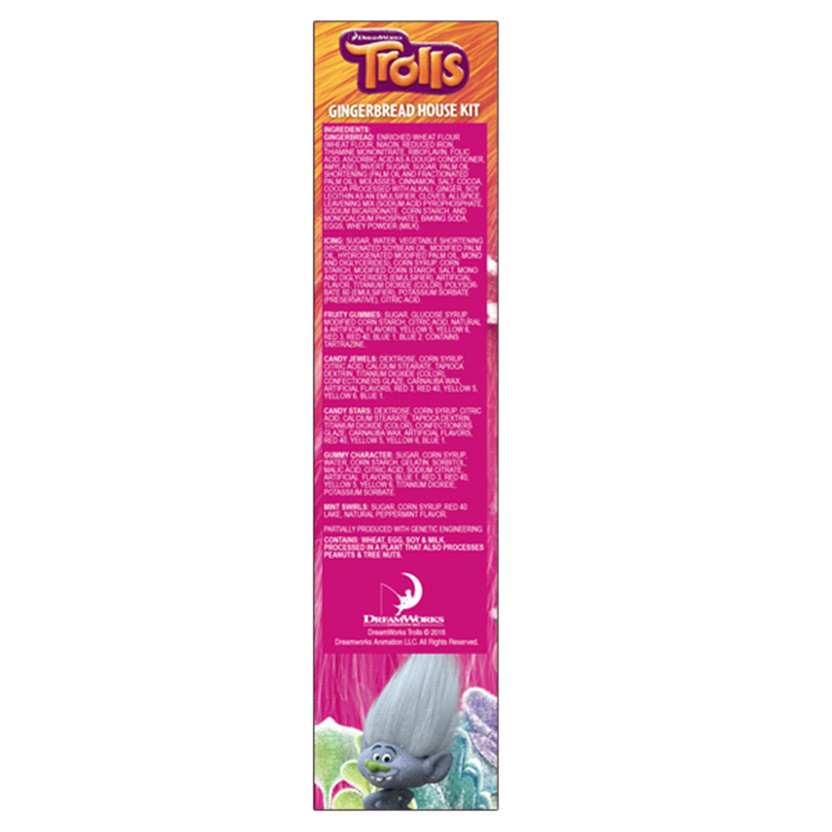 slide 3 of 3, DreamWorks Trolls World Tour Party Pop Cookie House Kit 29 oz, 29 oz