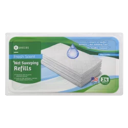 SE Grocers Wet Flr Wipes 24Ct