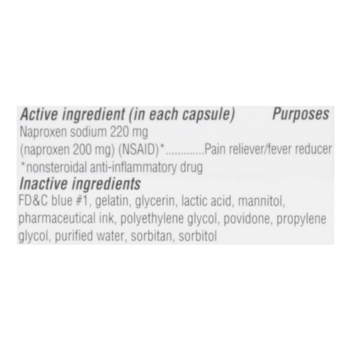 slide 9 of 16, TopCare Health 220 mg Naproxen Sodium 50 Liquid-Filled Capsules, 50 ct