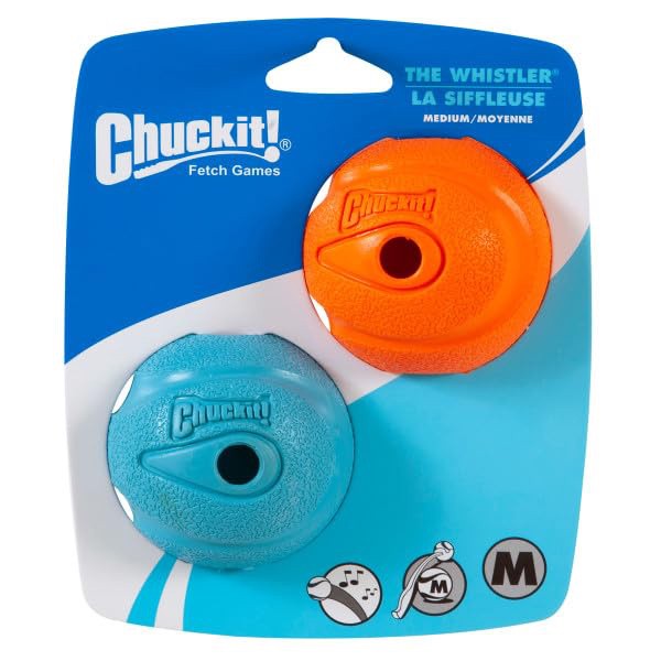 slide 8 of 10, Chuckit!! The Whistler Dog Toy, 2 ct