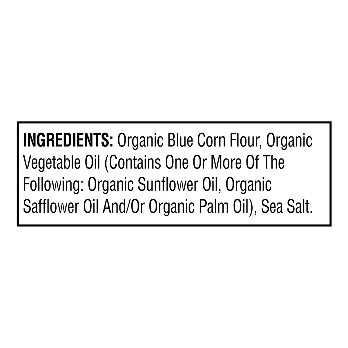 slide 10 of 10, On The Border 11oz On The Border Organic Blue Corn Tortilla Rounds Chips, 11 oz