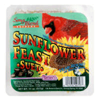 slide 1 of 1, Brown's Sunflower Feast Song Blend Suet, 11 oz