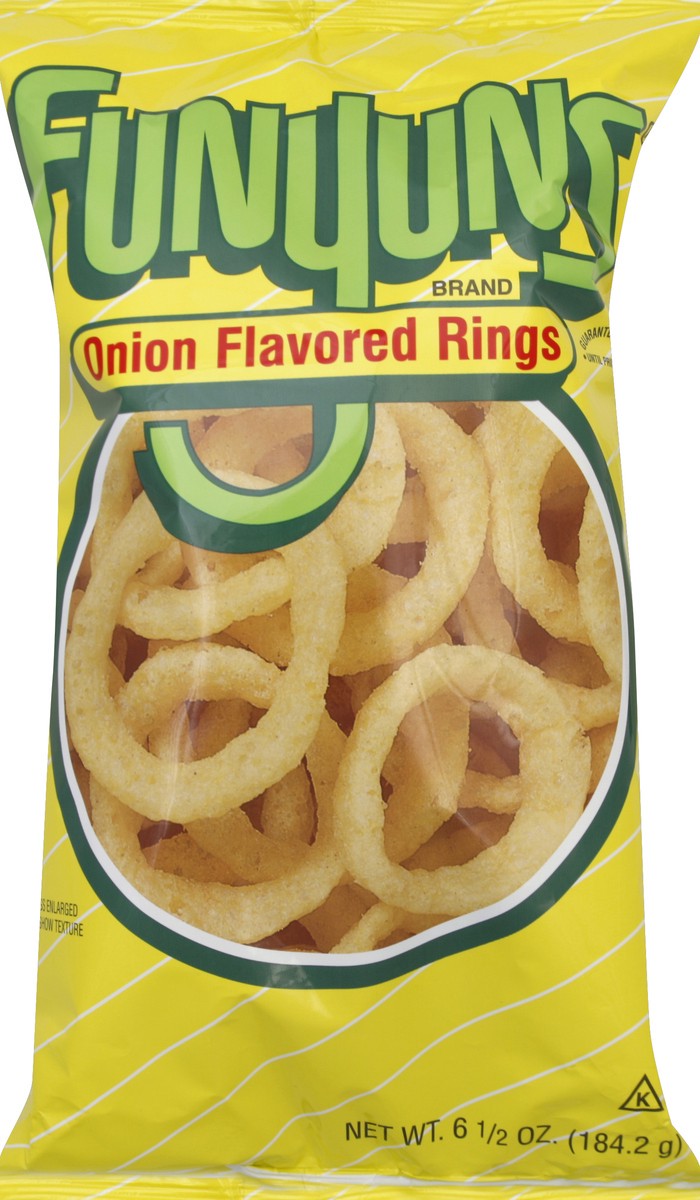 slide 5 of 6, Funyuns Onion Flavored Rings, 6.5 oz