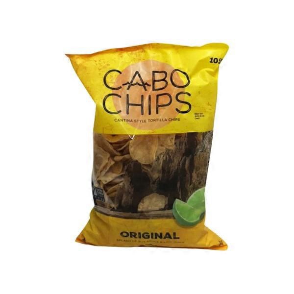 slide 1 of 1, Cabo Chips Original Sea Salt & Lime Juice Corn Chips, 10 oz