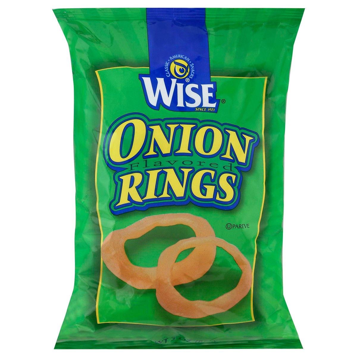 slide 8 of 14, Wise Onion Flavored Rings 3 oz, 3 oz