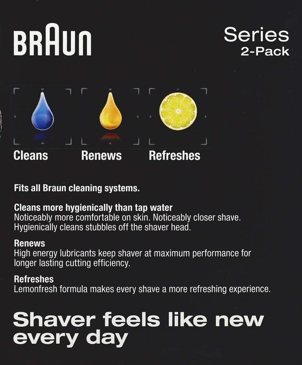 slide 5 of 6, Braun Clean & Renew Refill Cartridge, 2 ct