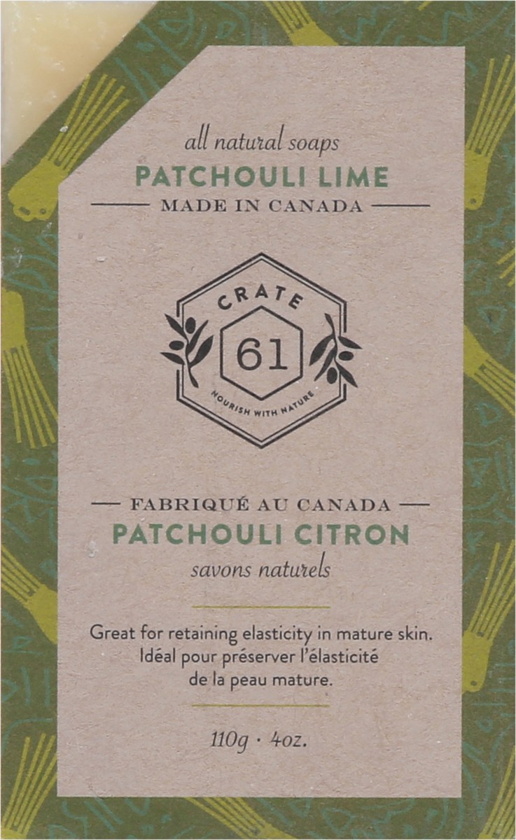 slide 4 of 9, Crate 61 Patchouli Lime Soap 4 oz, 4 oz