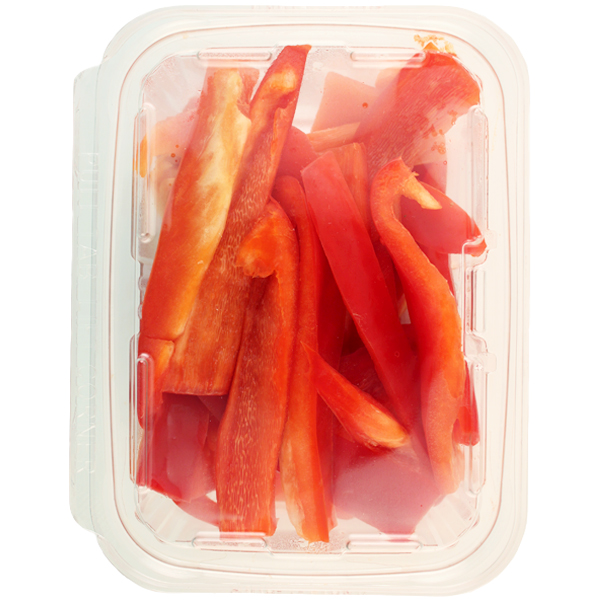 slide 1 of 1, Fresh Valley Reshen Ready Red Pepper Strips, 14 oz