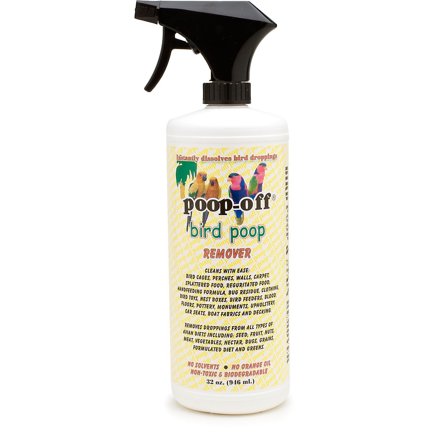 slide 1 of 1, Poop-Off Bird Poop Remover, 32 fl oz