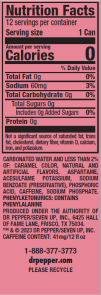 slide 15 of 16, Dr Pepper DP Zero Sugar Strawberries and Cream 12oz 12pk, 12 ct; 12 fl oz