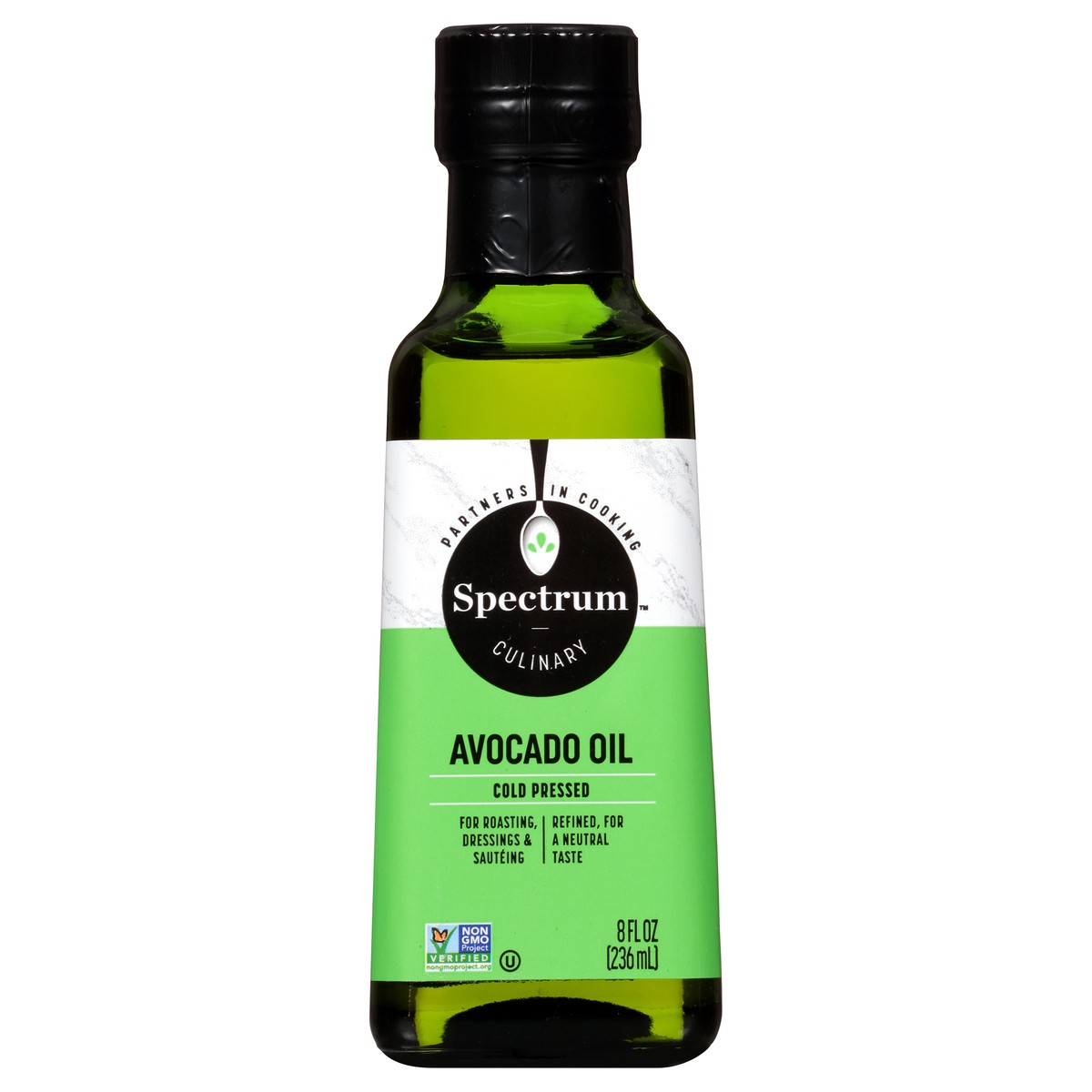 slide 1 of 9, Spectrum Culinary Avocado Oil 8 fl. oz. Bottle, 8 fl oz