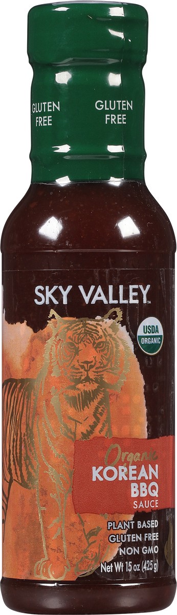 slide 8 of 12, Sky Valley Medium Organic Korean BBQ Sauce 15 oz, 15 oz