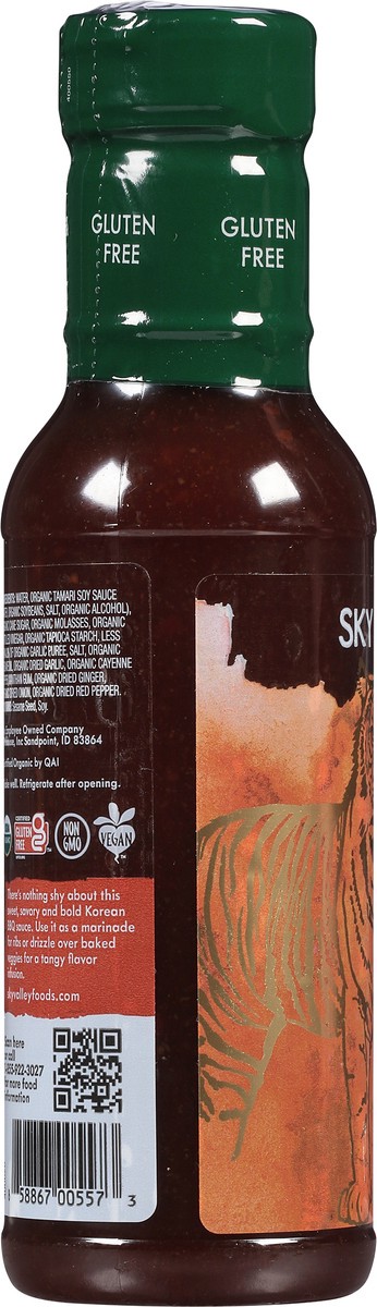 slide 9 of 12, Sky Valley Medium Organic Korean BBQ Sauce 15 oz, 15 oz