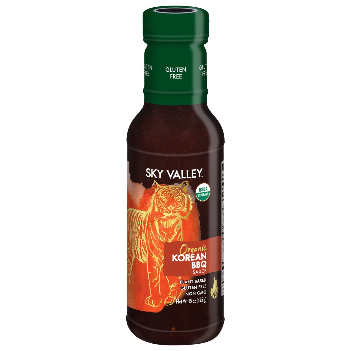 slide 1 of 12, Sky Valley Medium Organic Korean BBQ Sauce 15 oz, 15 oz