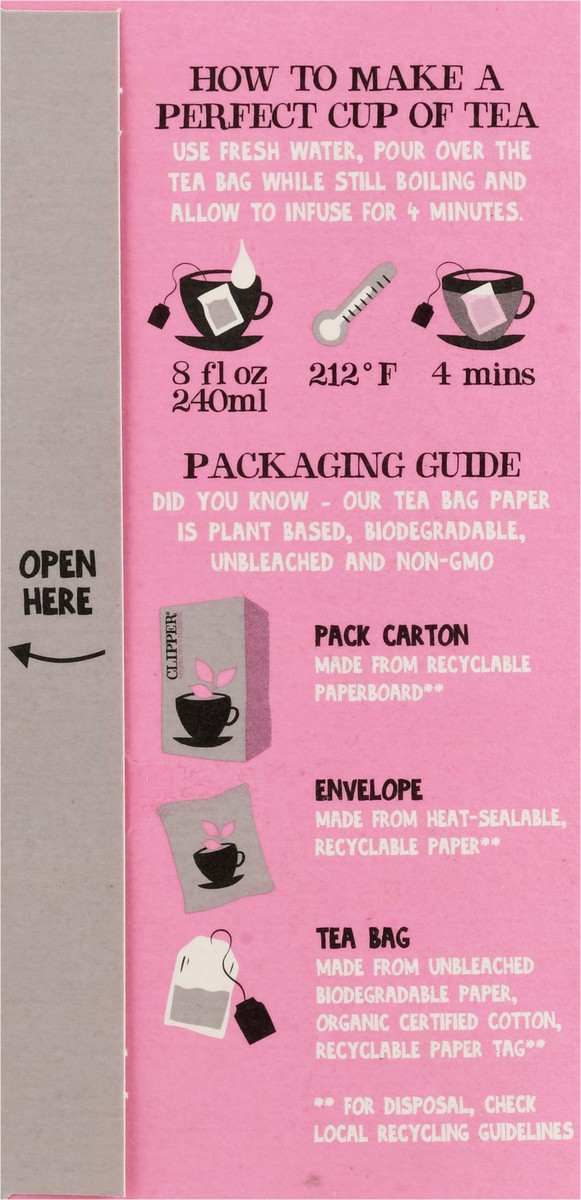 slide 2 of 9, Clipper Tea Bags Earl Grey Organic Black Tea - 20 ct, 20 ct