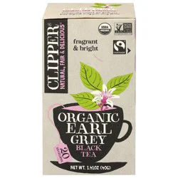 Clipper Tea Bags Earl Grey Organic Black Tea - 20 ct