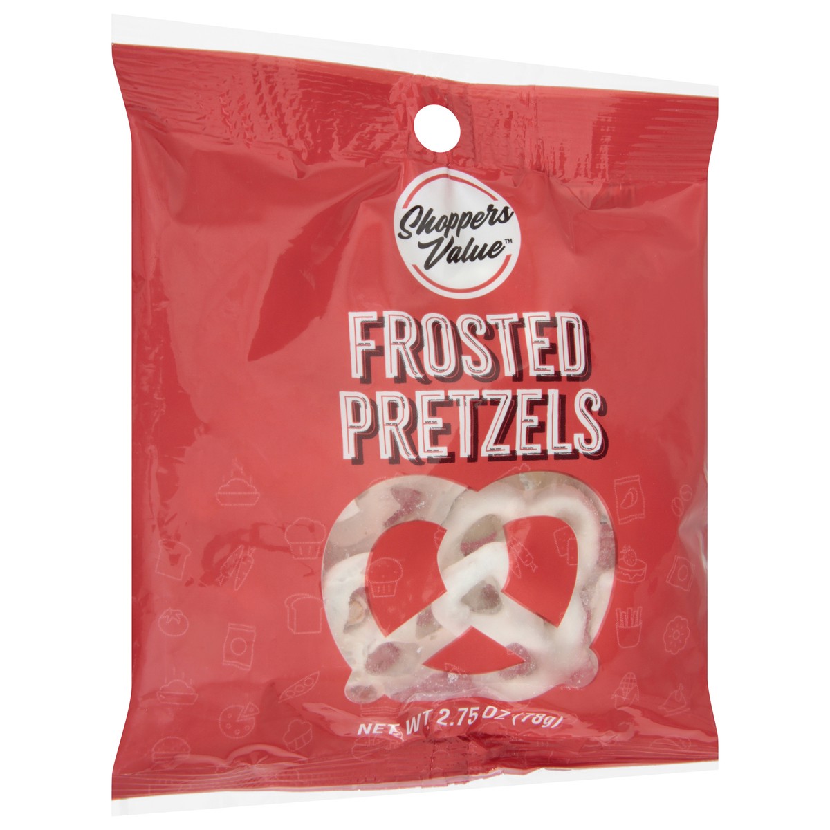 slide 9 of 13, Shoppers Value Frosted Pretzels 2.75 oz, 2.75 oz