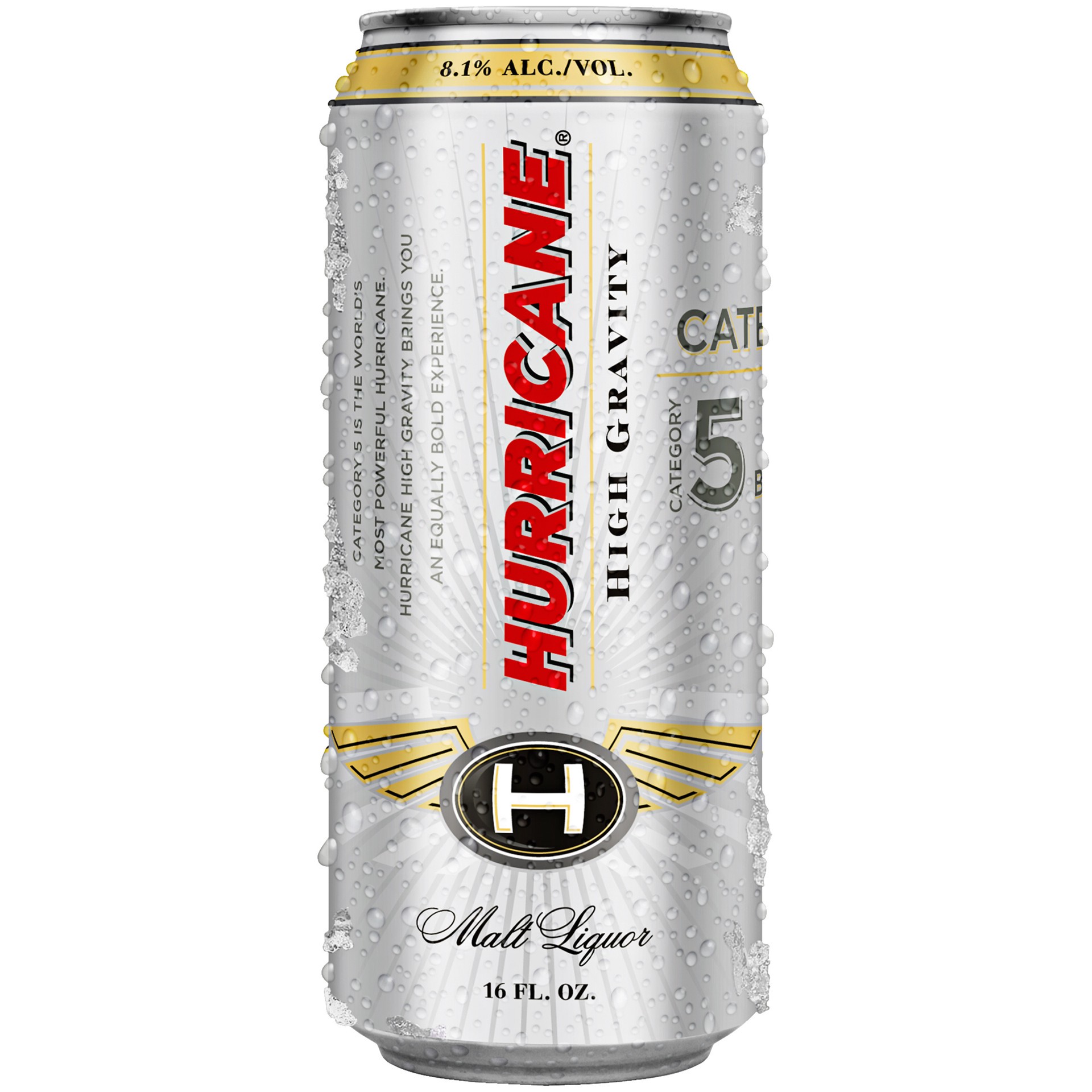 slide 2 of 5, Hurricane High Gravity 6% Malt Liquor, 16 fl oz