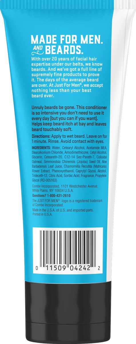 slide 3 of 3, Just for Men Beard Conditioner, 3 oz