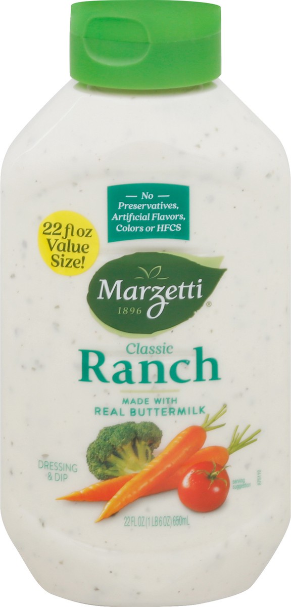slide 2 of 9, Marzetti Classic Ranch Dressing & Dip 22 fl. oz. Squeeze Bottle, 22 oz
