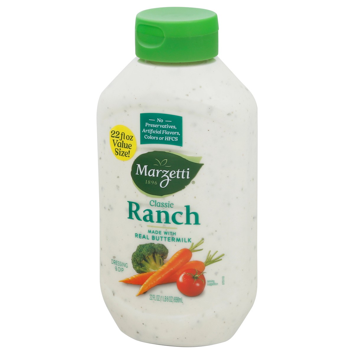 slide 7 of 9, Marzetti Classic Ranch Dressing & Dip 22 fl. oz. Squeeze Bottle, 22 oz