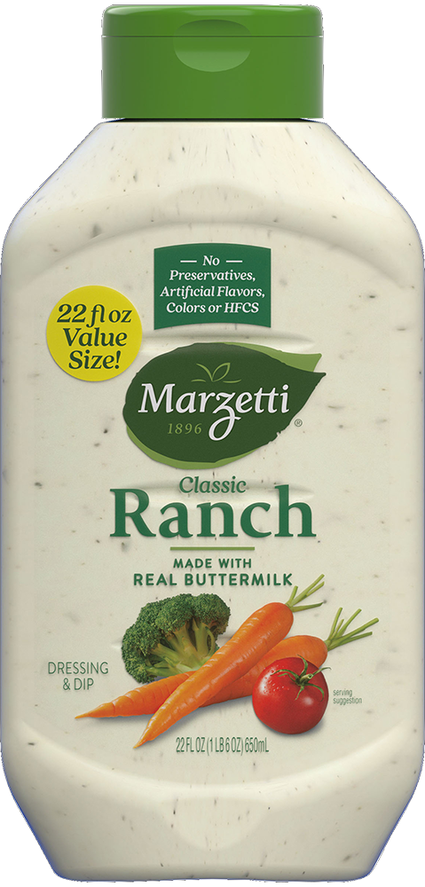 slide 1 of 9, Marzetti Classic Ranch Dressing & Dip 22 fl. oz. Squeeze Bottle, 22 oz