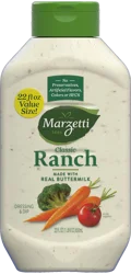 Marzetti Classic Ranch Dressing & Dip 22 fl. oz. Squeeze Bottle
