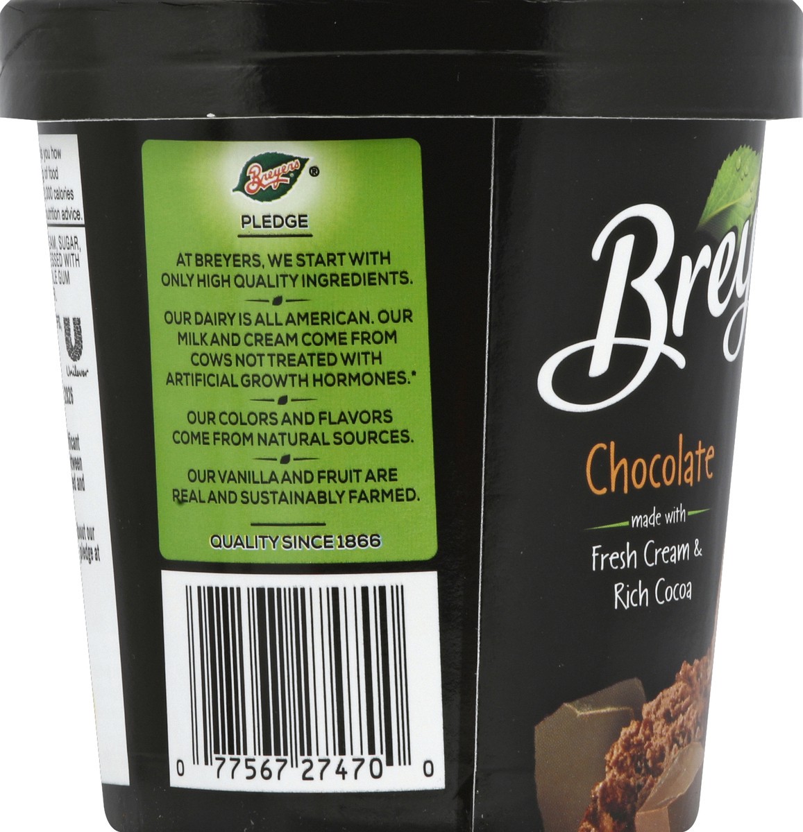 slide 6 of 7, Breyers Ice Cream Chocolate, 16 oz, 16 oz