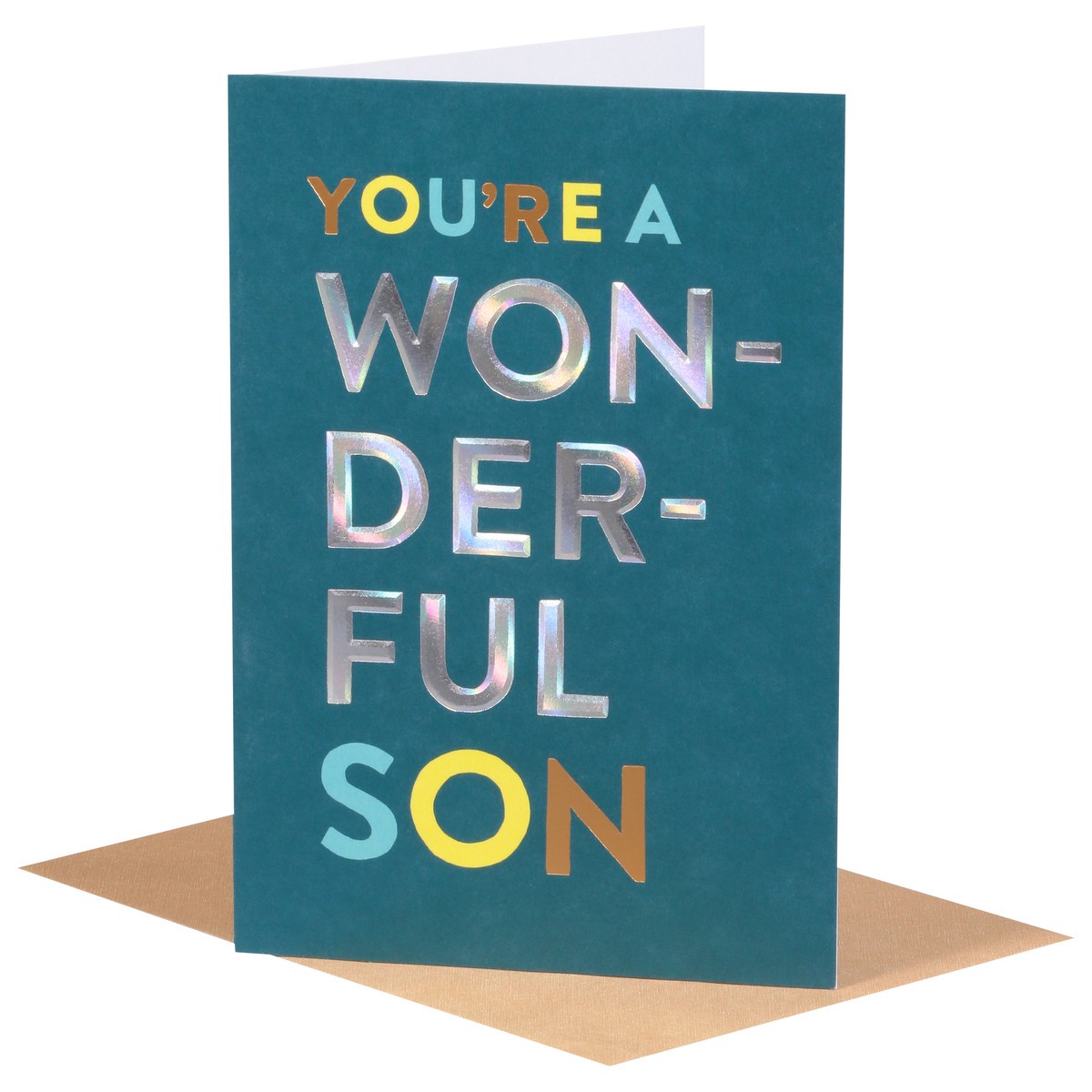 slide 1 of 9, American Greetings You're a Wonderful Son Greeting Card 1 ea, 1 ct