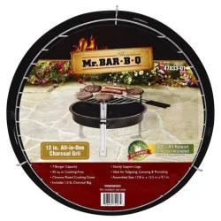 Mr. Bar-B-Q 12" All in One Charcoal Grill