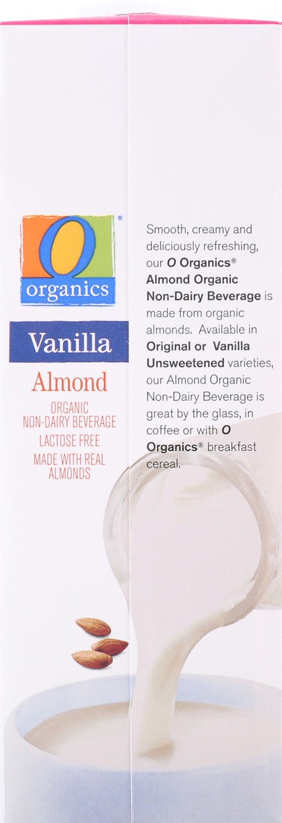 slide 9 of 10, O Organics Almondmilk Vanilla Unswtnd, 