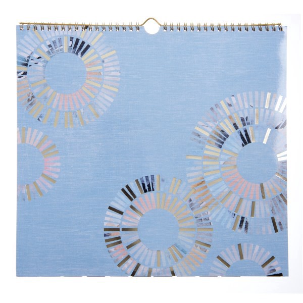 slide 3 of 4, 2025 Russell & Hazel Monthly Spiral Calendar, 13-1/4 X 12-1/4"", Burst, January 2025 To December 2025, 1 ct