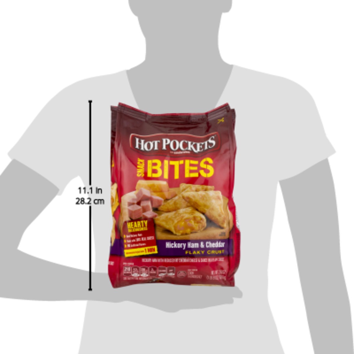 slide 3 of 9, Hot Pockets ham and cheese bites, 24 oz