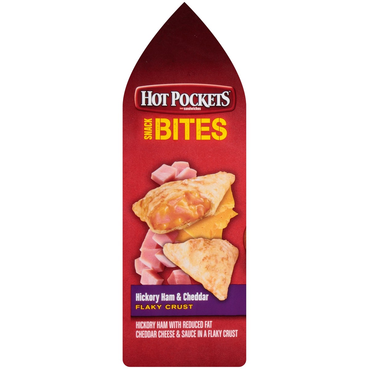 slide 9 of 14, HOT POCKETS Hickory Ham & Cheddar Snack Bites, 24 oz bag, 24 oz