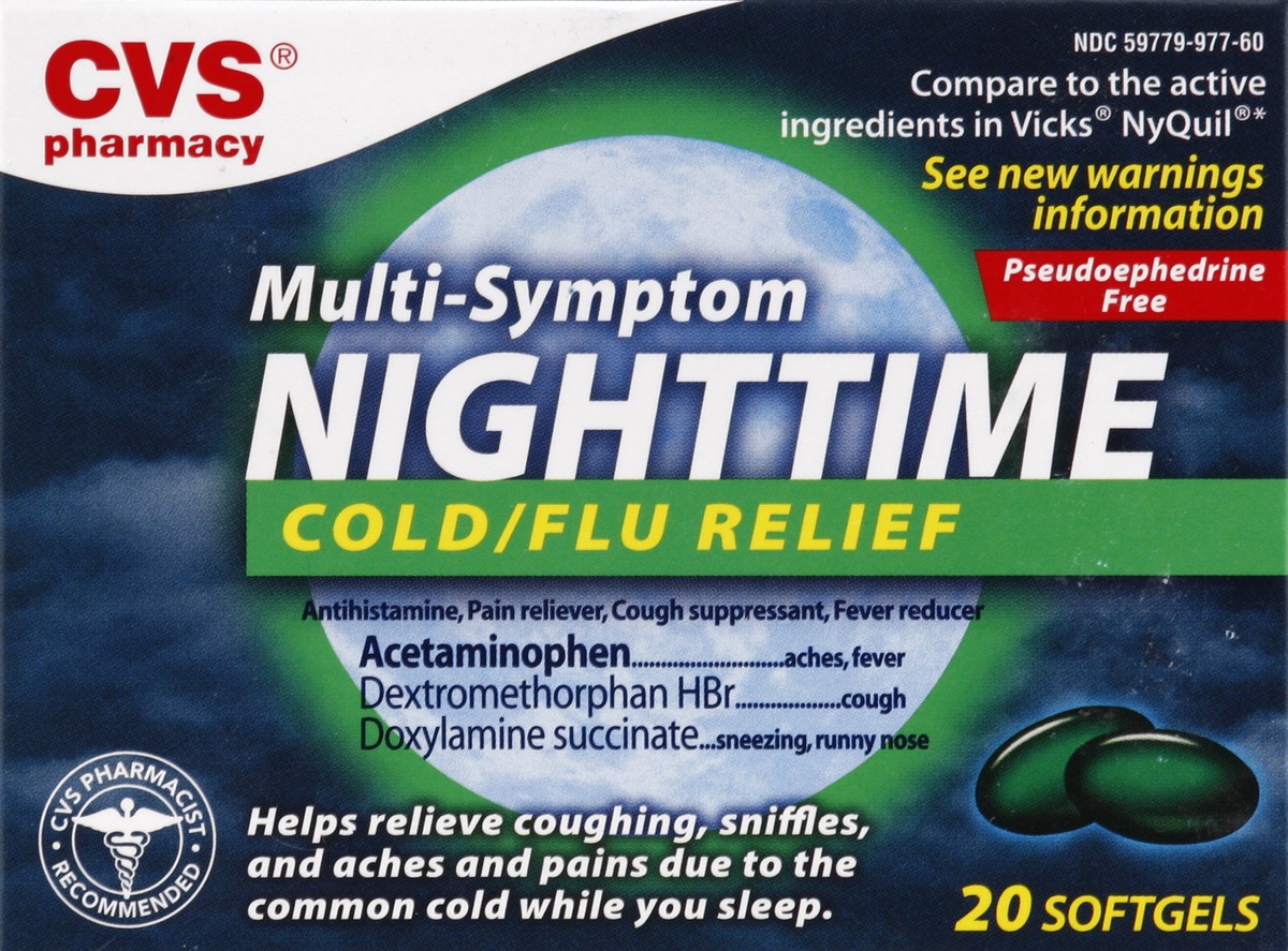 slide 1 of 7, CVS Pharmacy Cold-Flu Relief 20 ea, 20 ct