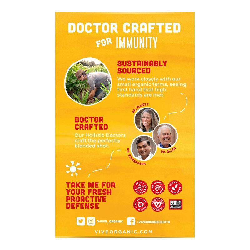 slide 2 of 5, Vive Organic Immunity Boost Mix Pack 6ct/2oz-4pk, 1 ct