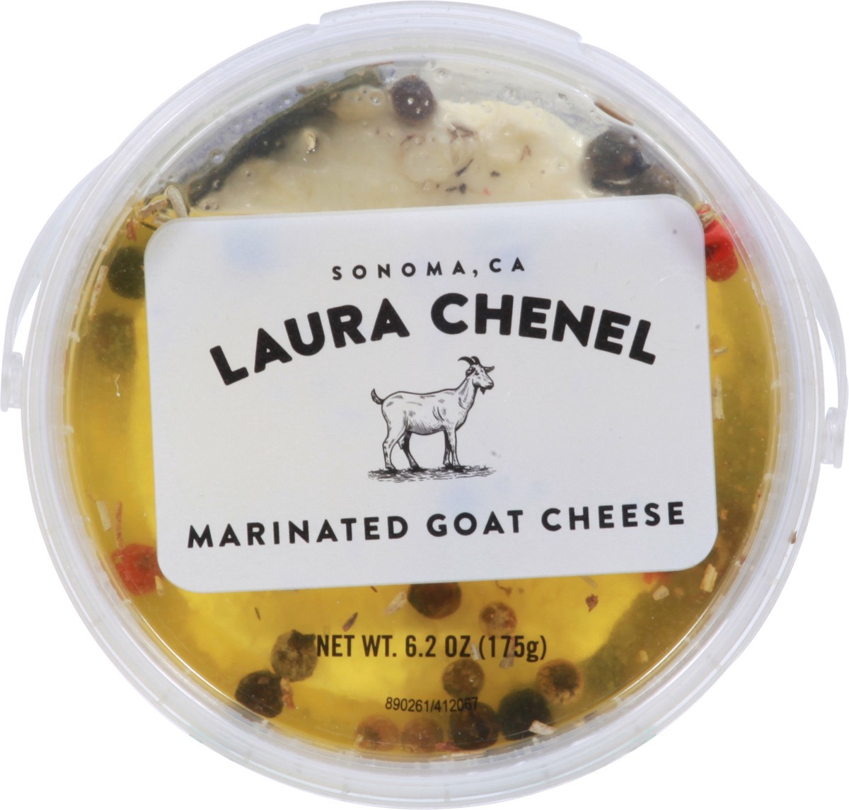 slide 9 of 9, Laura Chenel's Herbs Marinated Cabecou Goat Cheese, 6.2 oz