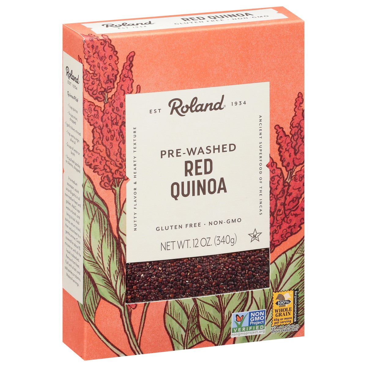 slide 8 of 13, Roland Quinoa - Red, 12 oz