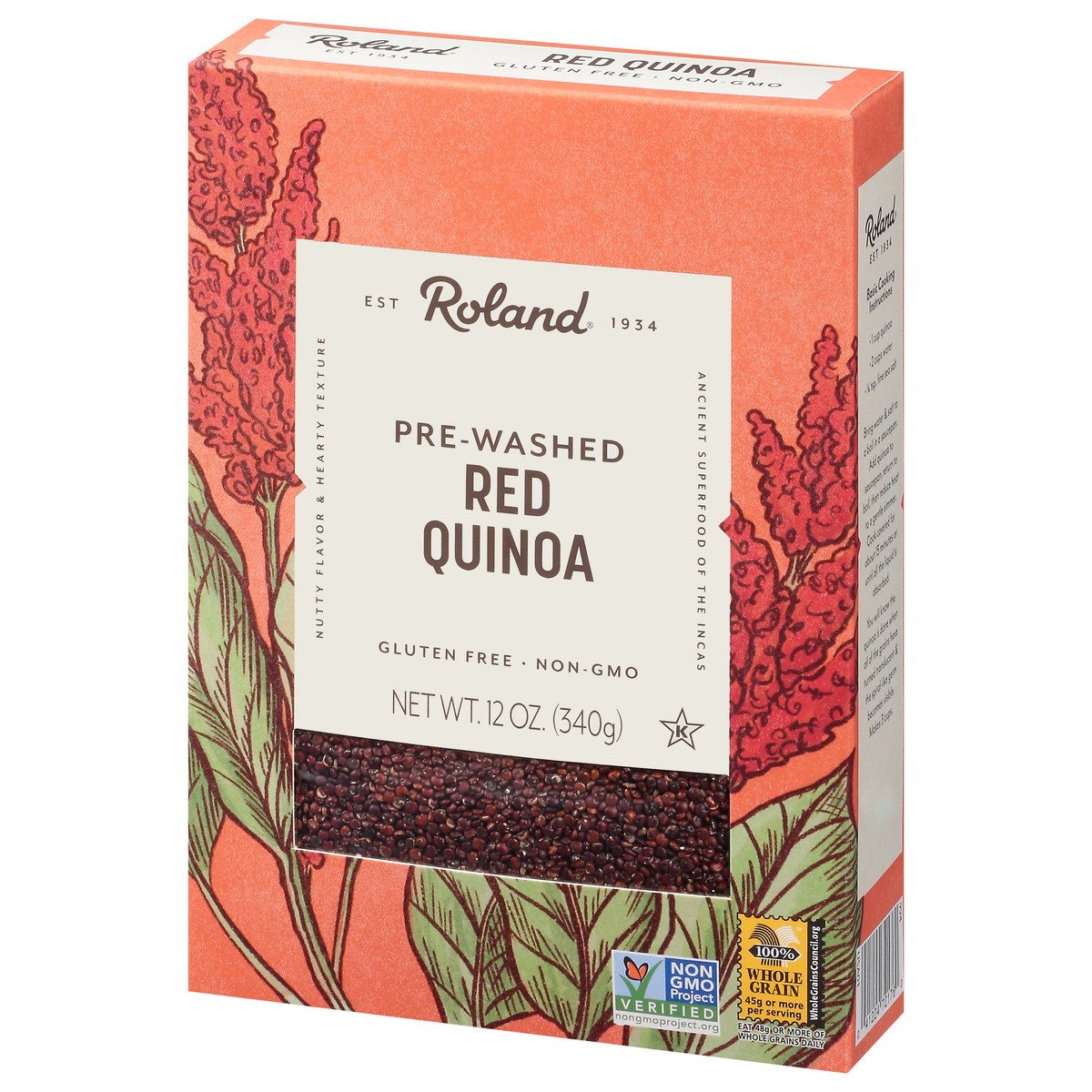 slide 11 of 13, Roland Quinoa - Red, 12 oz