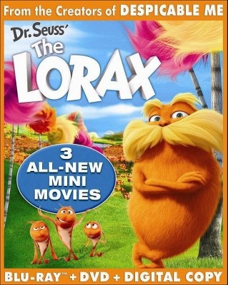 slide 1 of 1, Dr. Seuss' The Lorax (Blu-ray + DVD), 1 ct