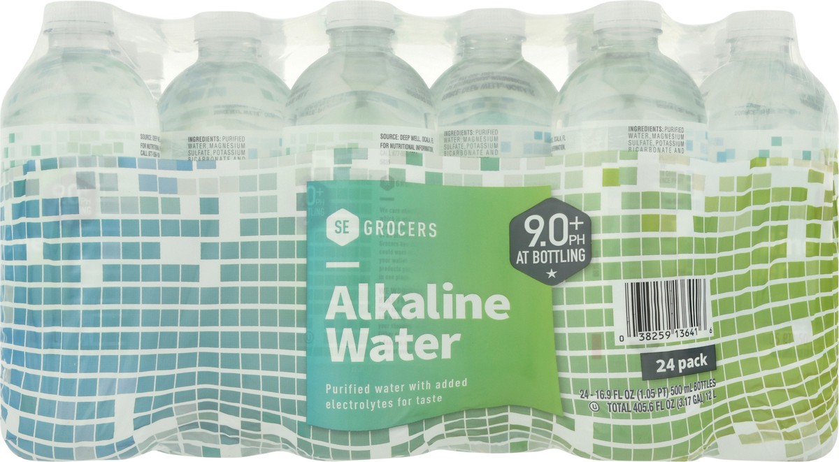 slide 1 of 13, Seg Naturally Better Alkaline Wtr 24 - 16.9 oz, 16.9 oz