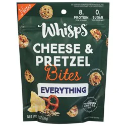 Whisps Cheese & Pretzel Bites, Everything