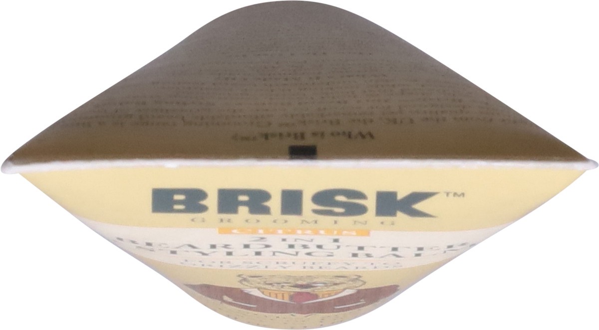 slide 10 of 12, Brisk Grooming 2 in 1 Citrus Beard Butter + Styling Balm 4.0 fl oz, 4 oz