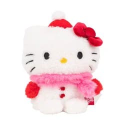 BumBumz Hello Kitty with Pink Scarf Christmas Plush
