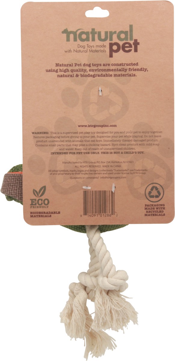 slide 7 of 8, Natural Pet Dog Toy 1 ea Card, 1 ct
