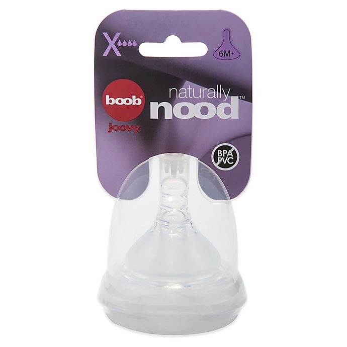 slide 1 of 1, Joovy Boob Naturally Nood X-Cut Nipples, 2 ct