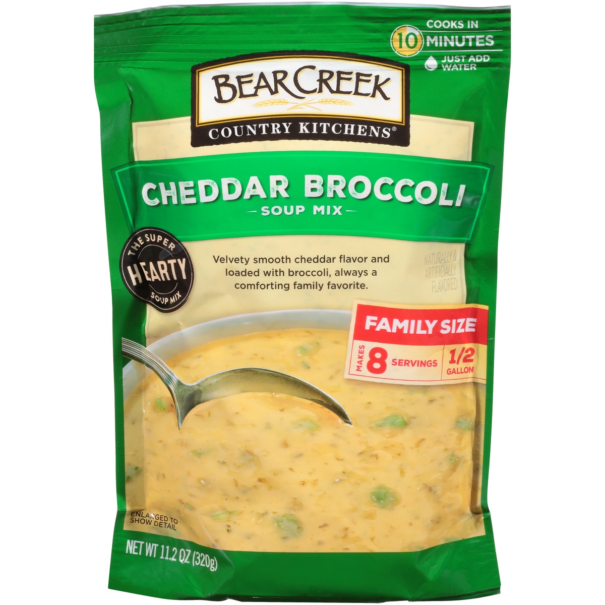 slide 1 of 16, Bear Creek Cheddar Broccoli Soup Mix - 11.2oz, 11.2 oz